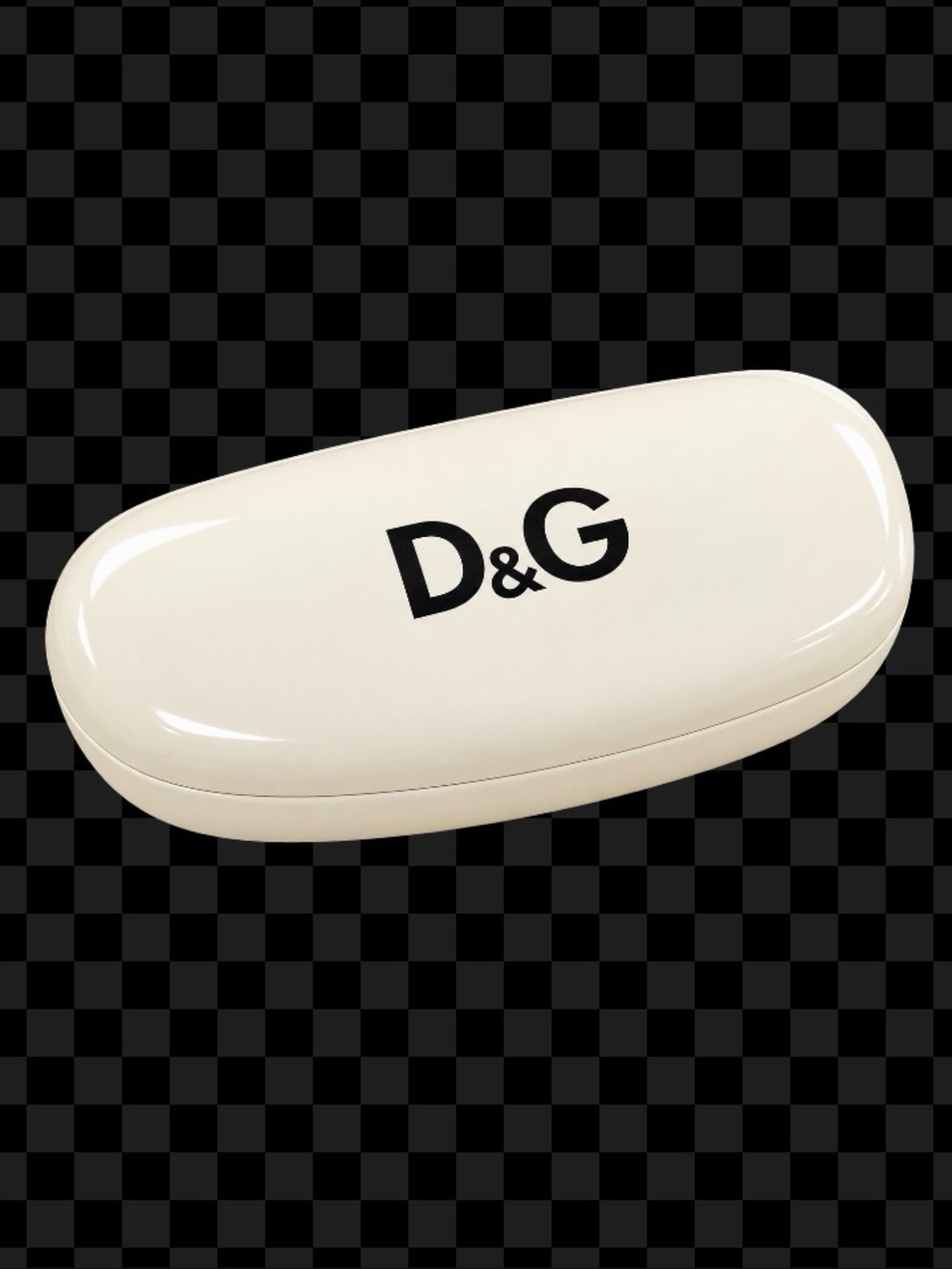 D&G Eyeglass off white Case
